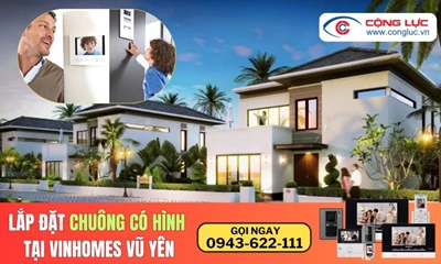 Lắp Đặt Chuông Cửa Có Hình Tại Vinhomes Vũ Yên Hải Phòng Giá Tốt Nhất